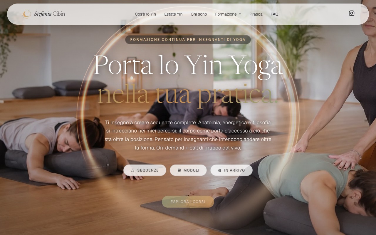 Stefania Cibin — Yoga & Bienestar